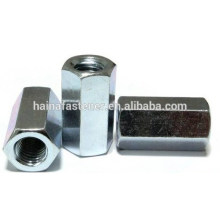 DIN6334 hex coupling nuts,long nuts,connection nut